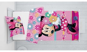 Единично памучно детско спално бельо 140x200 cm Minnie – Jerry Fabrics