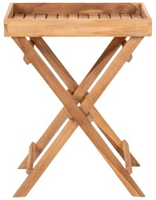 Градинска маса за сервиране от масивно тиково дърво 29x39 cm Ronda – House Nordic