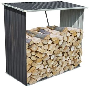 Навес за дърва 163 x 83 x 154 см