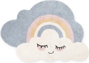 Кремав памучен детски килим подходящ за пране/ръчно изработен 140x200 cm Snuggle Nappi – Hanse Home