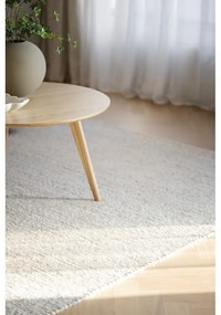 Кръгла маса за кафе в дъбов декор в естествен цвят 90x90 cm Yumi - Rowico