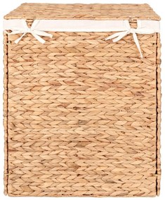 Кош за пране от воден зюмбюл в естествен цвят Passo – House Nordic