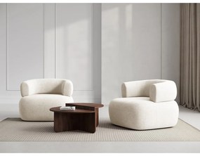 Бежово кресло от букле Jenny – Micadoni Home