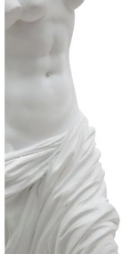 Бяла декоративна фигурка Statua Woman - Mauro Ferretti