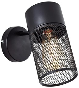 Brilliant - Настенно спот осветително тяло KAMOLO 1xE27/40W/230V черно