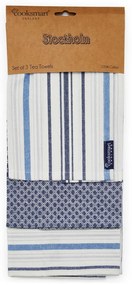 Памучни кърпи в комплект от 3 броя 45x65 cm Stockholm - Cooksmart ®