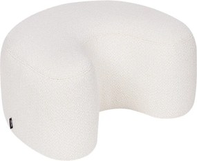 Бежова табуретка от прежда с примки от букле Ü – noo.ma