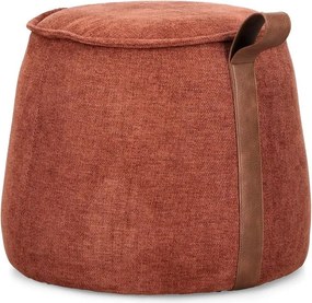 Теракотена шенилова табуретка Anila – Bizzotto