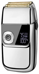 Самобръсначка Oliver Voltz OV51814C, 5W, LCD, IPX4, 1400mAh, Автономия до 2ч, 3 скорости, USB, Инокс