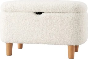 Бяла детска пейка Moouv – Hanah Home