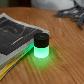 Черна светлинна декорация с USB ø 4,5 cm Lemelia – Gingko