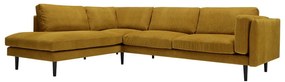 Тъмножълт ъглов диван Sigge - Sits