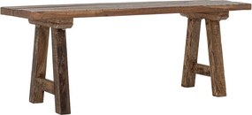 Градинска пейка от масивно дърво в естествен цвят Brosse – Bloomingville