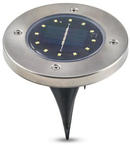 LED Соларна лампа за вграждане CLAVO LED/0,72W/1,2V 600mAh IP44
