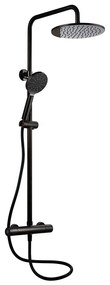 BATH DELUXE 31-120-07-02-00 - Душ комплект с термостат DRAGOR мат черен