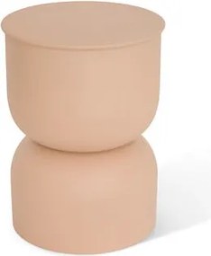 Помощна маса atmosphera Totem, Метал, Бежов, 31 cm