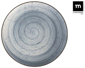 Кръгло плато LA MEDITERRANEA Swirl, 33 cm, порцелан