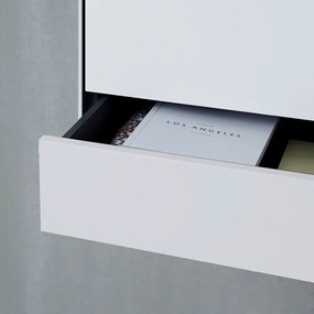 Бял стенен мултифункционален шкаф Edge by Hammel - Hammel Furniture