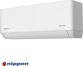 Инверторен климатик Nippon NPC 18 T-PRO NORDIC, 18000 BTU, 35 м2, A+++/A++, R-32, Бял