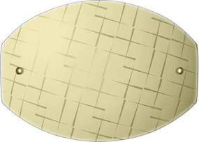 Аплик НИКЕЯ LED, 285х200, екрю гланц, 6W, 4000K