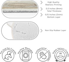 Детско килимче за игра подходящо за пране ø150 cm Vintage World – Mila Home