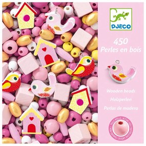 Djeco - Игра създай Бижута Wooden Beads and Birds ST1