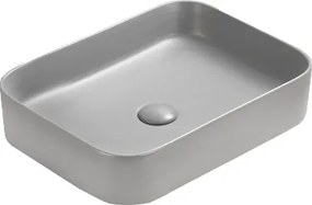 Mexen Vena мивка за плот 50 x 37 см, светло сив мат - 22195061