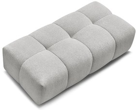 Светлосива шенилова табуретка Everest – Bobochic Paris