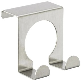 WENKO 8411100 - Кука 5x5 см, неръждаема стомана/сребриста