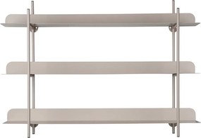 Сив на няколко нива метален стенен рафт 60 cm Riqueza Tres – PT LIVING