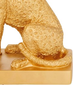 Настолна лампа atmosphera Gepi, Леопард, Височина 47.5 см, Златна