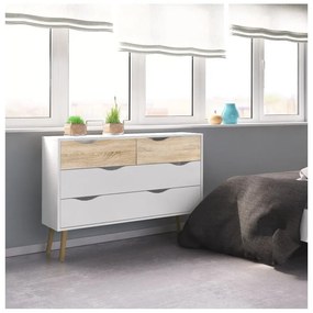 Бял скрин , 99 x 82 cm Oslo - Tvilum