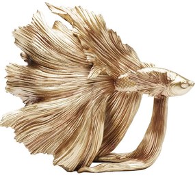 Арт.68023 Деко фигура Betta Fish Gold Small