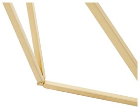 Конзолна маса със стъклен плот в златисто 40x120 cm Farran - Premier Housewares