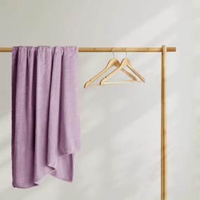 Лилаво лилаво одеяло от микрофибър , 70 x 150 cm Henry - DecoKing
