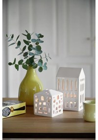 Бял керамичен свещник Urbania Lighthouse Church - Kähler Design