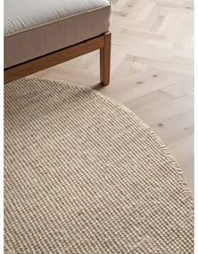 Кремав кръгъл килим от юта ø 200 cm Bouclé Jaipur – Hanse Home