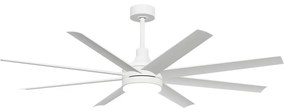 Aigostar - LED Димируем таванен вентилатор LED/24W/230V 2700-6500K + д.у. бял