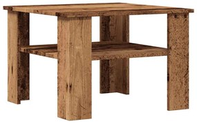 855794 vidaXL Масичка за кафе от старо дърво 60x60x42 cm Инженерна дървесина