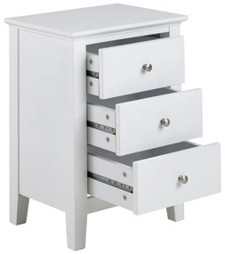 Бяло нощно шкафче Linnea - Actona