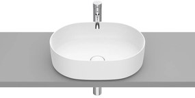 Мивка за баня A327520620, монтаж върху плот, бял мат, 50x37x14см