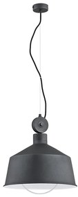 Пендел CORA 1xE27/15W/230V сив