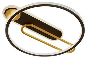 LED регулируемо таванно осветление 60W 230V 3000-6500K черно + DO