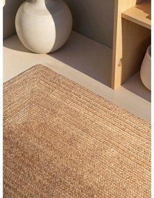 Двустранен ръчно изработен ютен килим в естествен цвят 160x230 cm Sharmila Natural Brown – Hanse Home