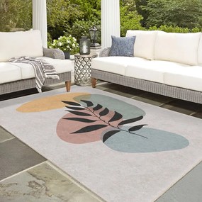 Кремава пътека подходяща за пране 80x200 cm Illustrated Autumn – Mila Home