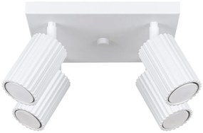 Бял прожектор 25x25 cm Gleam – Sollux