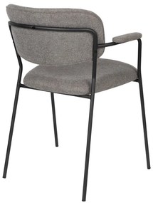 Светлосиви трапезни столове в комплект от 2 Jolien - White Label