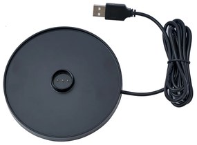 Настолна лампа ръждивокафява вкл. LED IP65 акумулаторна със станция за зареждане - Bass