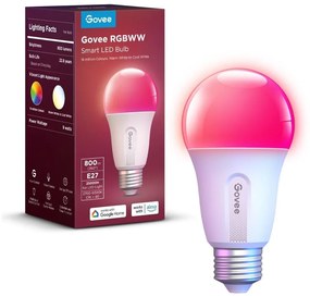 Govee - LED RGBWW Димируема крушка Smart E27/9W/230V 2700-6500K Wi-Fi