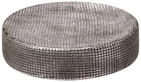 Керамична сапунерка в сребрист цвят Rivara – Wenko